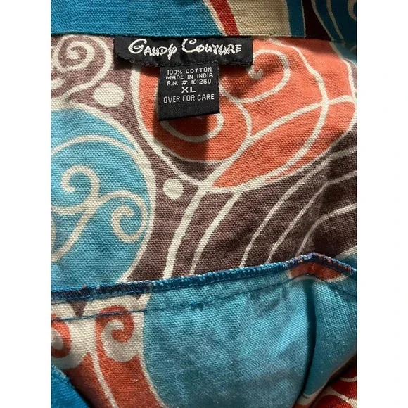 Gandy Couture Button Down Jacket with Sequins Size XL - Picture 5 of 5